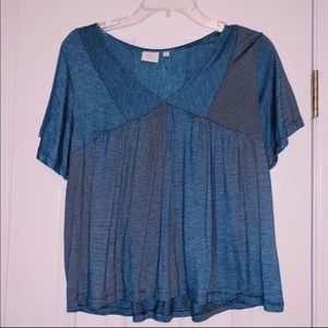 cutest and comfiest blue top